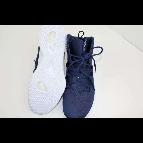 Nike Hyperdunk Basketball Shoes Navy Blue Sz: 17 - Picture 4 of 4
